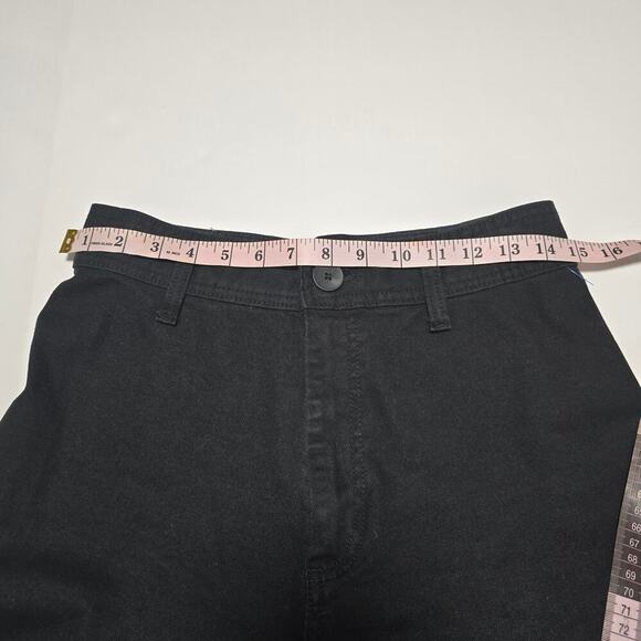 Zara Women’s Black Wide Leg Raw Hem High waisted Jeans Size 8 Boho Grunge Y2K - Picture 3 of 8